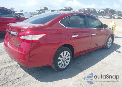 2014 Nissan Sentra Sv z USA, uszkodzony, nr VIN 3N1AB7AP3EY284520